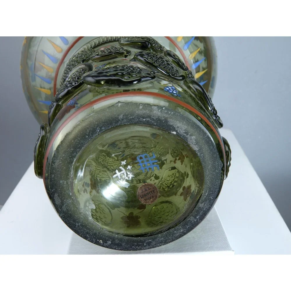 Huge c1880 Lobmeyr Bohemian Goblet
